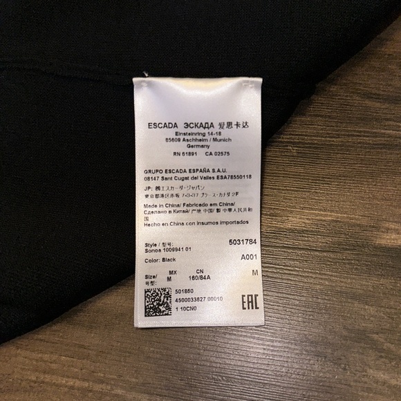 Escada Rhinestone Cardigan - Picture 4 of 9